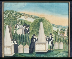 Memorial painting by Sally Miller