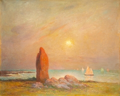 Menhir by Ferdinand du Puigaudeau