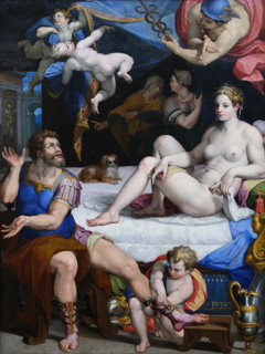 Mercury Orders Aeneas to Abandon Dido by Orazio Samacchini