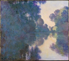 Morning on the Seine near Giverny by Claude Monet