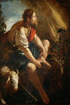 Moses before the Burning Bush by Domenico Fetti