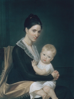 Mrs. Marinus Willett and Her Son Marinus, Jr. by John Vanderlyn