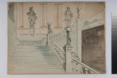 Museu Paulista / Escada Interior by Adrien Henri Vital van Emelen