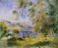 Near Cagnes by Auguste Renoir