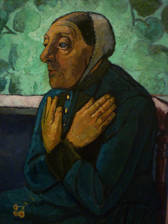 Old Peasant Woman by Paula Modersohn-Becker