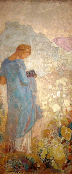 Pandora by Odilon Redon