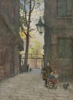 Parks Place, Knightsbridge, London by Rose Maynard Barton