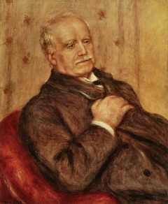 Paul Durand-Ruel by Auguste Renoir