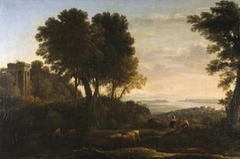 Paysage avec Mercure et Battus by Claude Lorrain