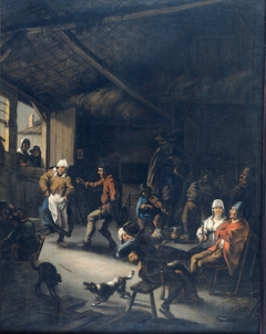 Peasant Dance by Nicolaes Pieterszoon Berchem