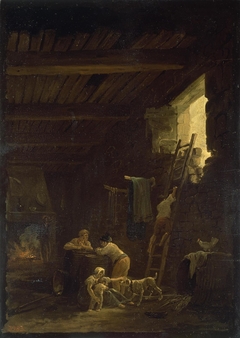 Peasant Dwelling-Place by Hubert Robert