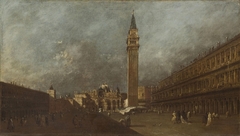 Piazza San Marco by Francesco Guardi