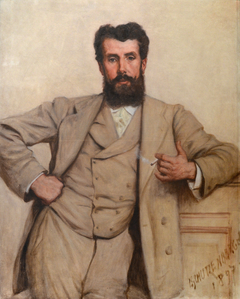 Portrait d'homme by Louis-Frederic Schützenberger