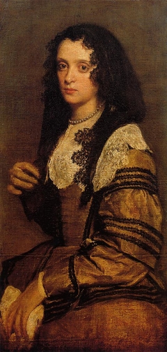 Portrait d’une femme à la mantille by Diego Velázquez