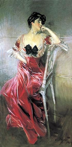 Portrait de Miss Bell by Giovanni Boldini