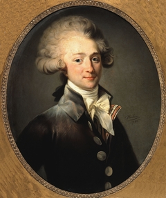 Portrait de Pierre-François-Jean Du Cluzel, marquis de Montpipeau by Henri-Pierre Danloux