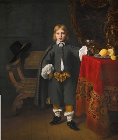 Portrait of a Boy, said to be the artist's son, aged 8 by Ferdinand Bol