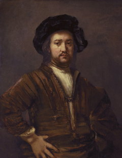 Portrait of a foreign admiral by Rembrandt