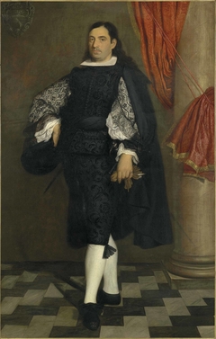 Portrait of a gentleman, aged 34, presumably a member of the Ostigliani family by Bartolomé Esteban Murillo