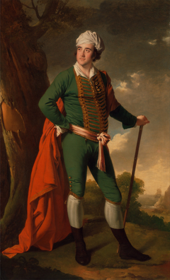 Portrait of a Man, Known as the "Indian Captain" by Joseph Wright of Derby