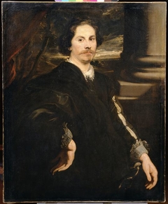 Portrait of a Man with a Sword (Paul de Vos) by Anthony van Dyck