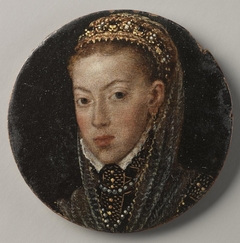 Portrait of a Spanish Infanta (María or Juana of Austria) by Anonymous