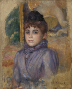 Portrait of a Young Woman (Portrait de jeune femme) by Auguste Renoir