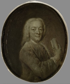 Portrait of Bernardus de Bosch I (1709-1786), Poet, Art Patron and husband of Margaretha van Leuvenigh in Amsterdam by Jan Maurits Quinkhard