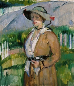 Portrait of Birgit Heiberg, b. Blehr by Henrik Lund