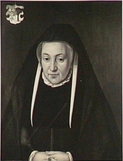 Portrait of Clara Boogaart (...-1560) by Anonymous