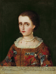 Portrait of Dona Micaela Esquibel by Anonymous