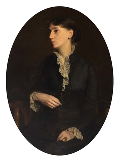 Portrait of Fidelia Bridges by Oliver Ingraham Lay