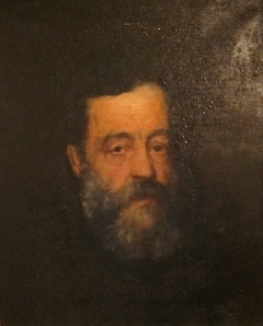 Portrait of Henry L. Fry, Woodcarver by Frank Duveneck