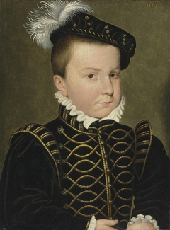 Portrait of Hercule-François, Duke of Alençon and of Anjou (1555-1584) by François Clouet