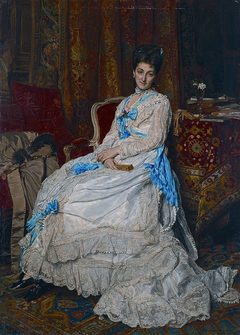 Portrait of Josefa Manzanedo e Intentas de Mitjans, 2nd Marchioness of Manzanedo by Jean-Louis-Ernest Meissonier