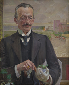 Portrait of Józef Sare, Vice-President of the City of Krakow by Jacek Malczewski