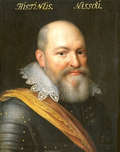 Portrait of Justinus of Nassau (1559-1631) by Jan van Ravesteyn