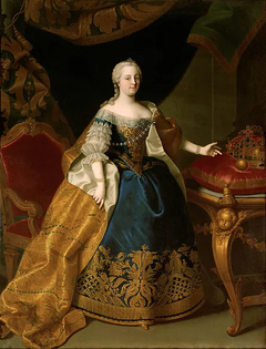 Portrait of Maria Theresa of Austria (1717-1780) by Martin van Meytens