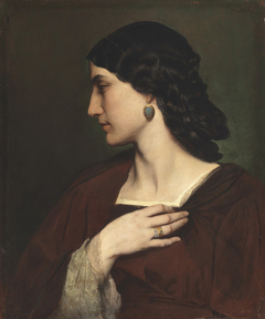 Portrait of Nanna Risi by Anselm Feuerbach