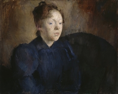 Portrait of Nenna Janson Nagel, b. Backer Lunde by Harriet Backer