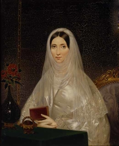 Portrait of Princess T.B. Potemkina by Carl Timoleon von Neff