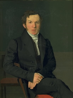 Portrait of the Artist´s Cousin, Michael Christian Petersen by Christen Købke