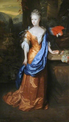 Portrait of The Honourable Mary Lowther (b. after 1665) by Godfried Schalcken