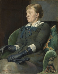 Portrait of the Painter Kitty L. Kielland by Harriet Backer