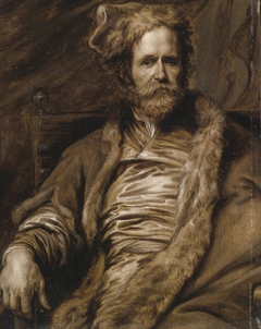 Portrait of the painter Marten Rijckaert (Iconography) by Anthony van Dyck