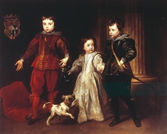 Portrait of three children of the Spinola family by Anthony van Dyck