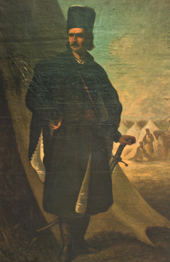 Portrait of Tudor Vladimirescu. by Theodor Aman