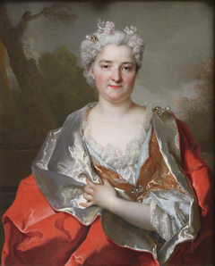 Portrait présumé de Anne Thérèse de Marquenat de Courcelles by Nicolas de Largillière