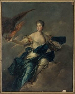 Portrait présumé de Mme de Mailly (1710-1751), en Hébé by Jean-Marc Nattier