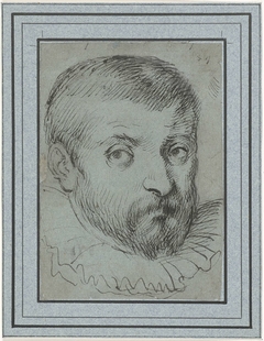 Portret van een onbekend man by Unknown Artist